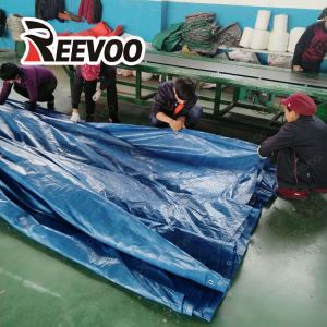 40'x60' 블루 짠 폴리 방수포